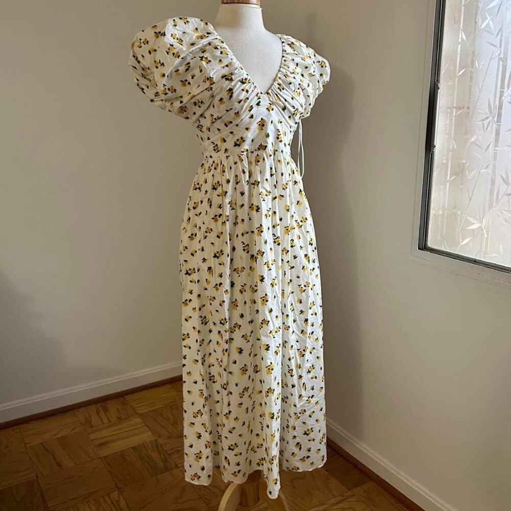 J crew yellow white